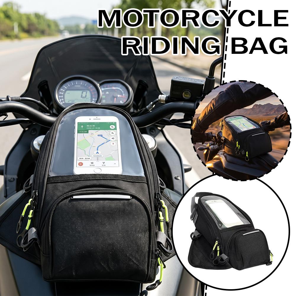 Magnetic Tank Bag - Motorcycle Riding Tank Bag Magnetic Fuel