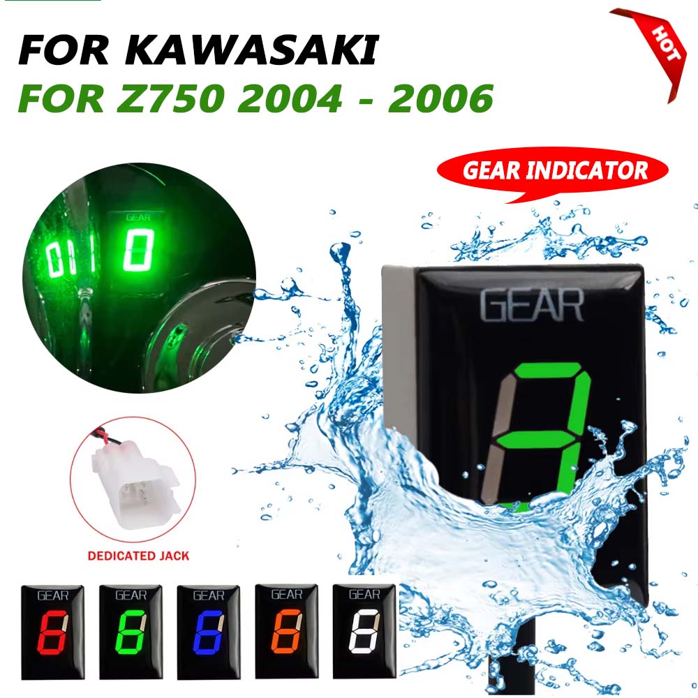 Motorcycle Gear Used - 1-6 Gear Indicator For Kawasaki Z750