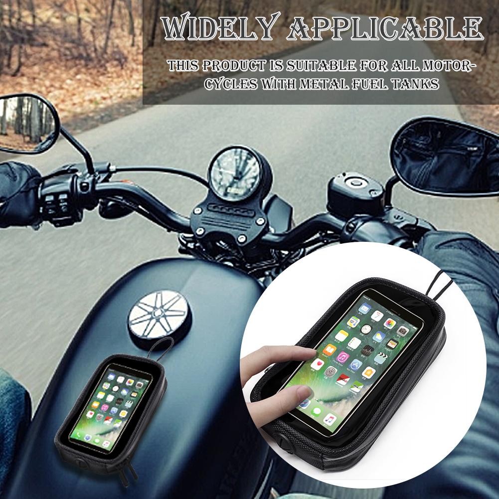 Magnetic Tank Bag - Universal Motorcycle Fuel Tank Bag With
