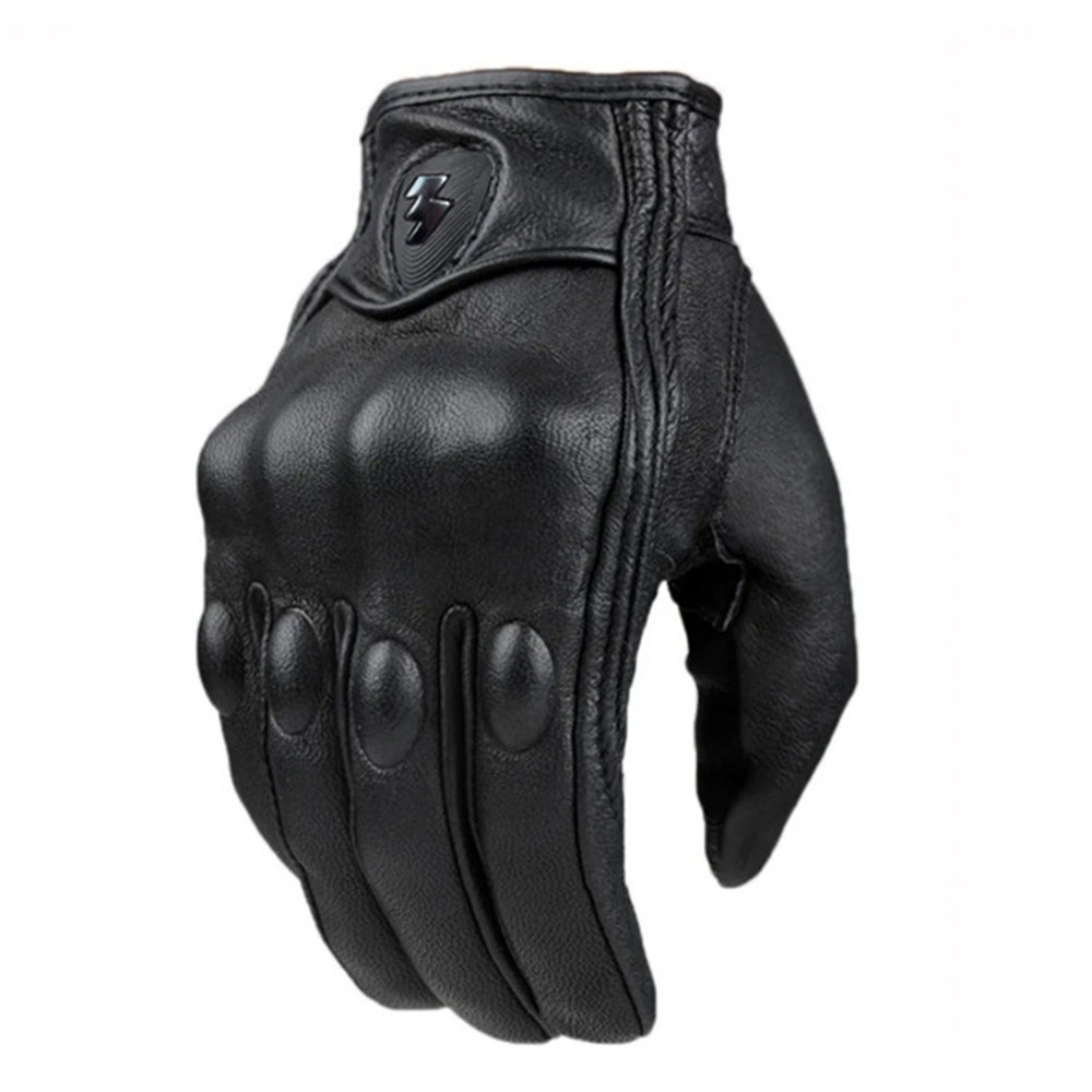 Motorcycle Gear Used - Retro Pursuit Perforated Real Leather Motorcycle