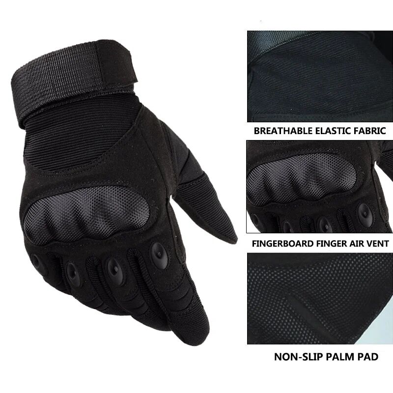 Anti-Skid Full Finger Tactical - Motorcycle Gear Gloves recension och pris