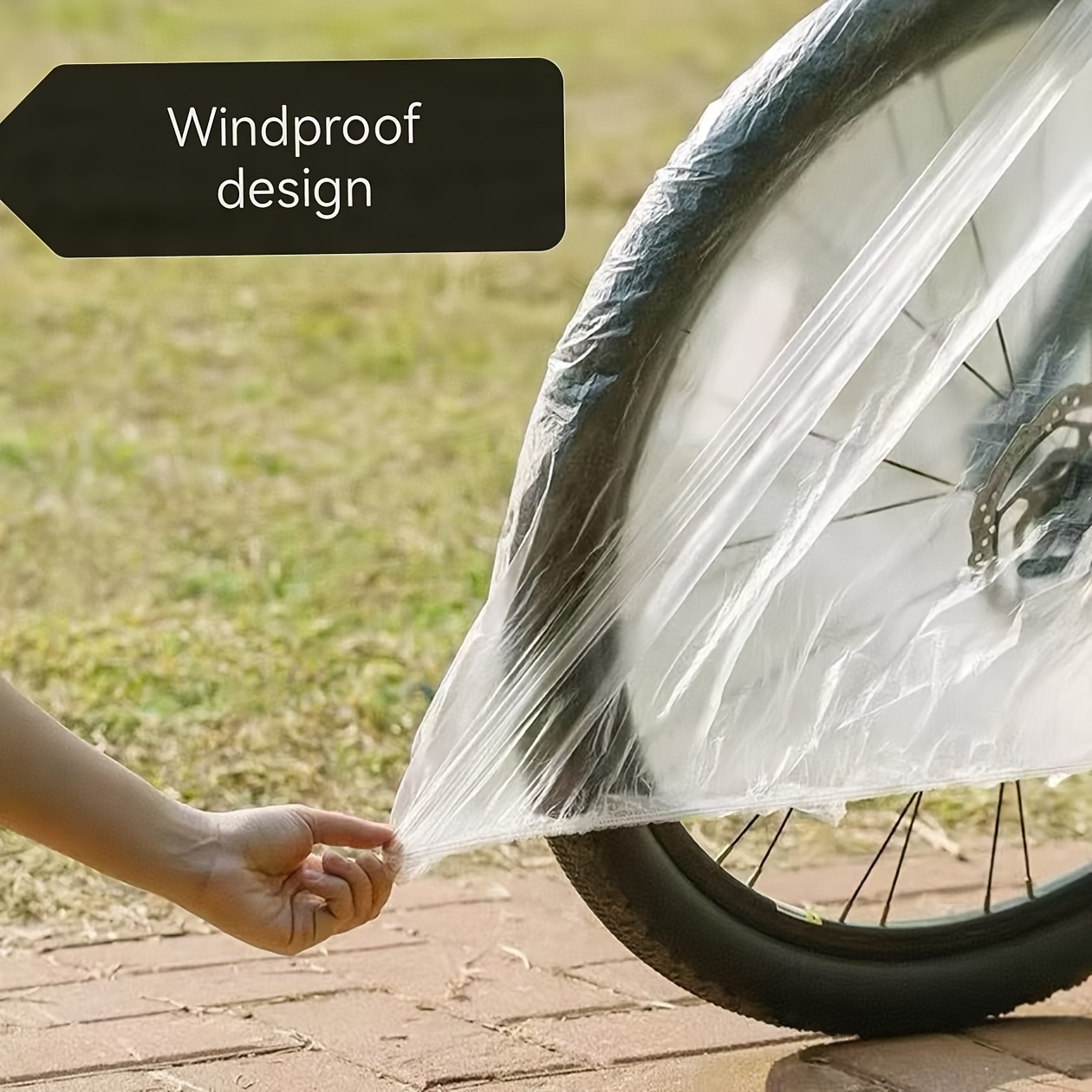 Bicycle Rain Dust Cover Dispos - Motorcycle Gear Rain recension och pris