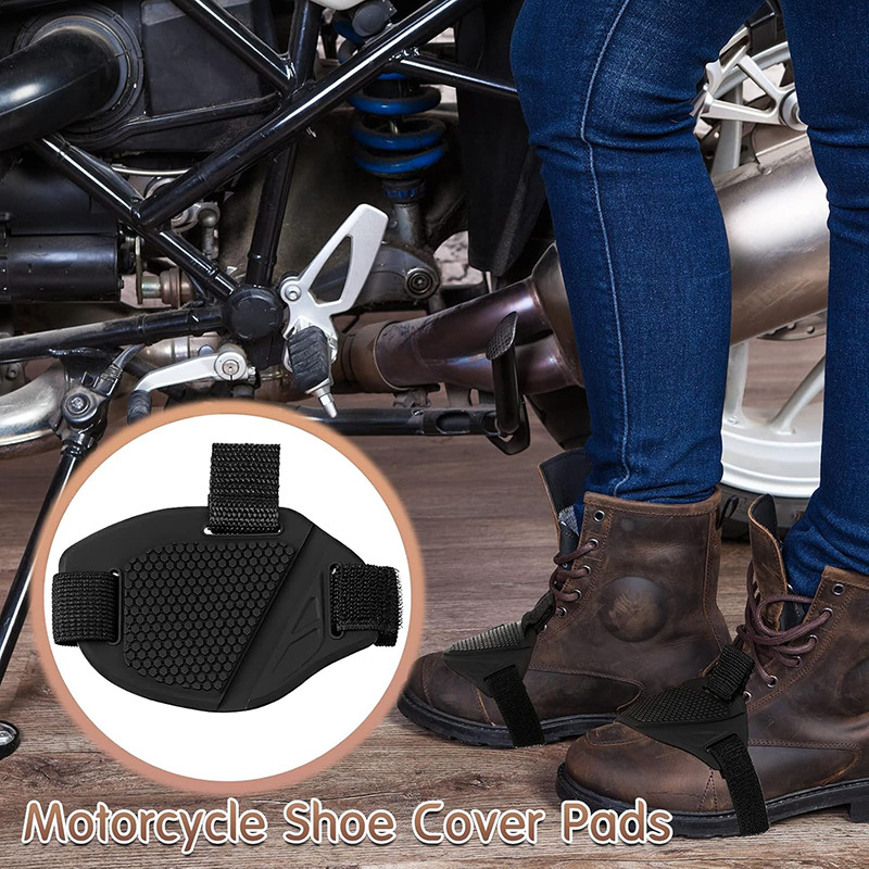 1/2Pcs Motorcycle Shift Pad Ge - Motorcycle Gear Boots recension och pris