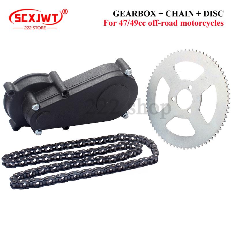 49CC mini motorcycle accessori - Motorcycle Gearbox recension och pris