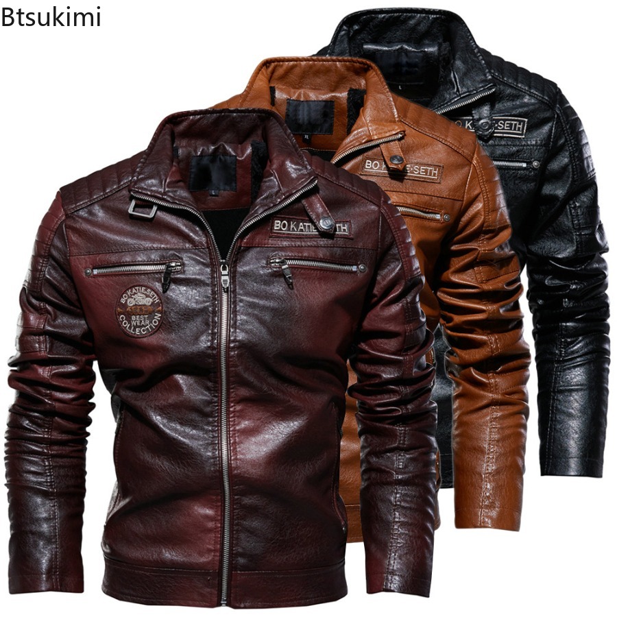 2026 Leather Jackets Men's Aut - Riding Jacket Leather recension och pris