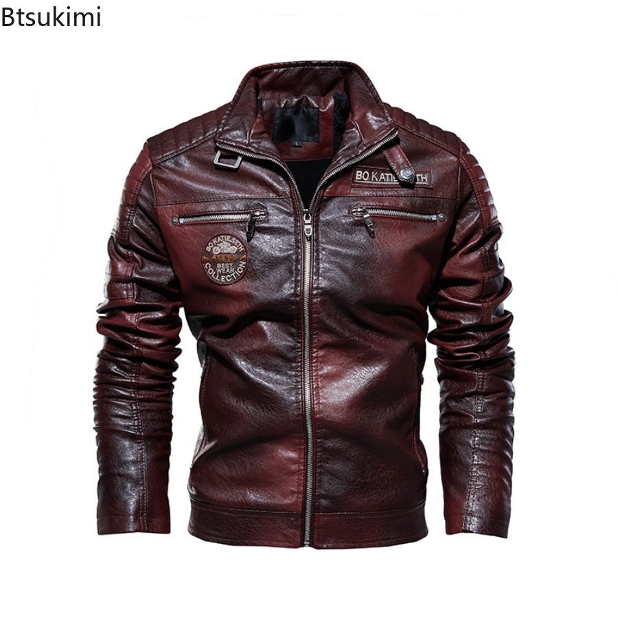 2026 Leather Jackets Men's Aut - Riding Jacket Leather recension och pris