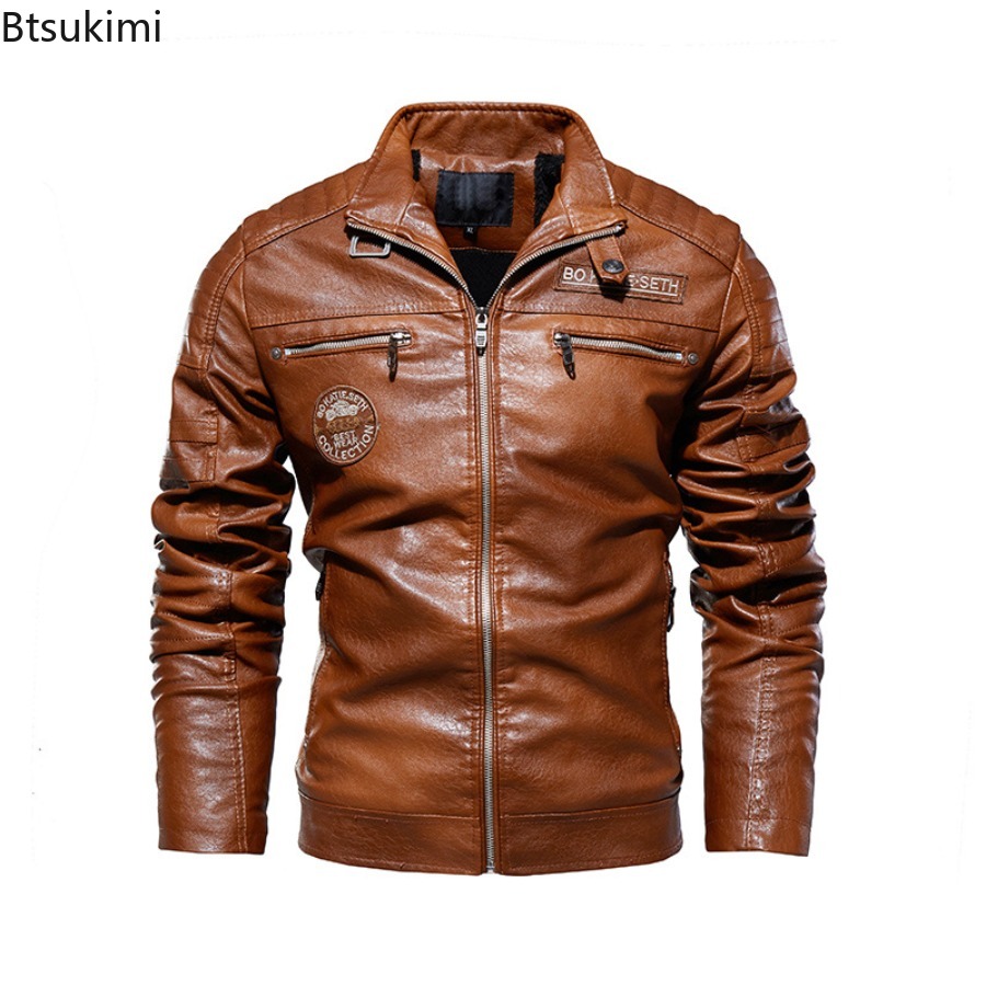 2026 Leather Jackets Men's Aut - Riding Jacket Leather recension och pris