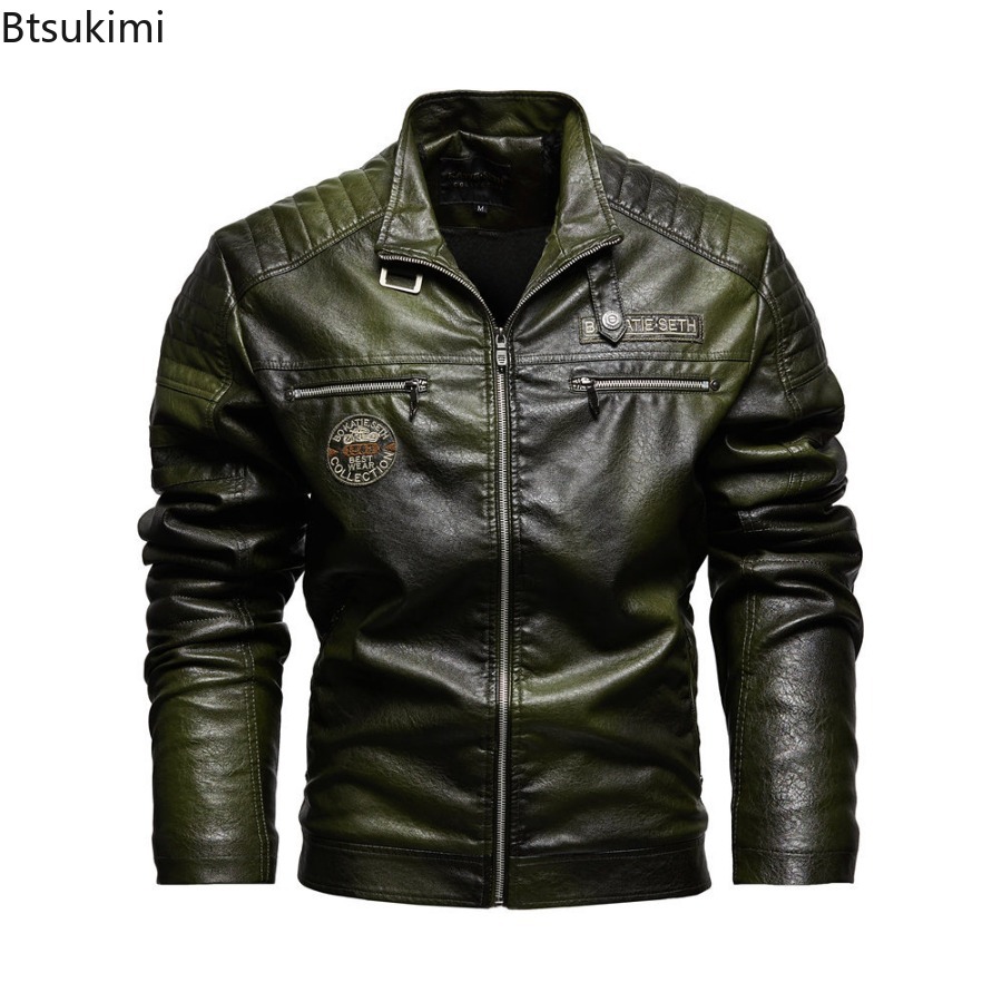 2026 Leather Jackets Men's Aut - Riding Jacket Leather recension och pris