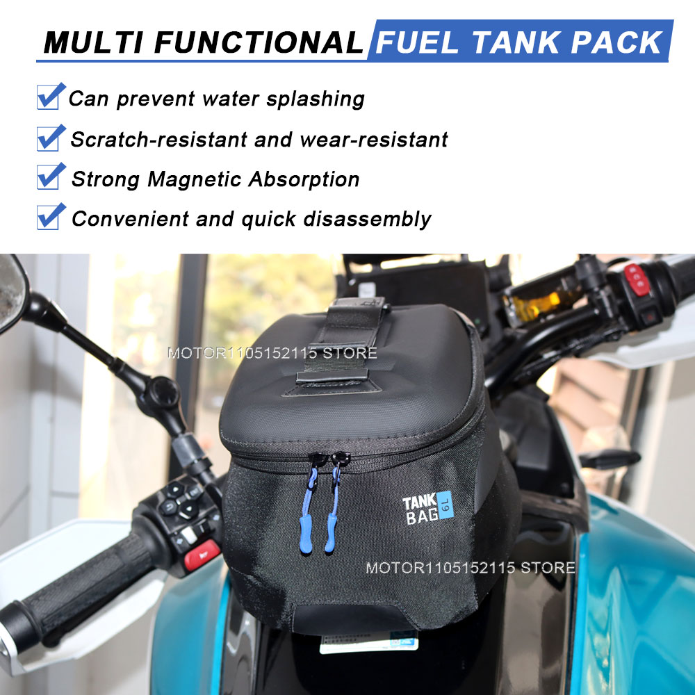 New For Suzuki V-Strom 650 100 - Magnetic Tank Bag recension och pris