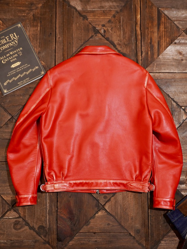 Mens Autumn Winter Cowhide Gen - Riding Jacket Leather recension och pris