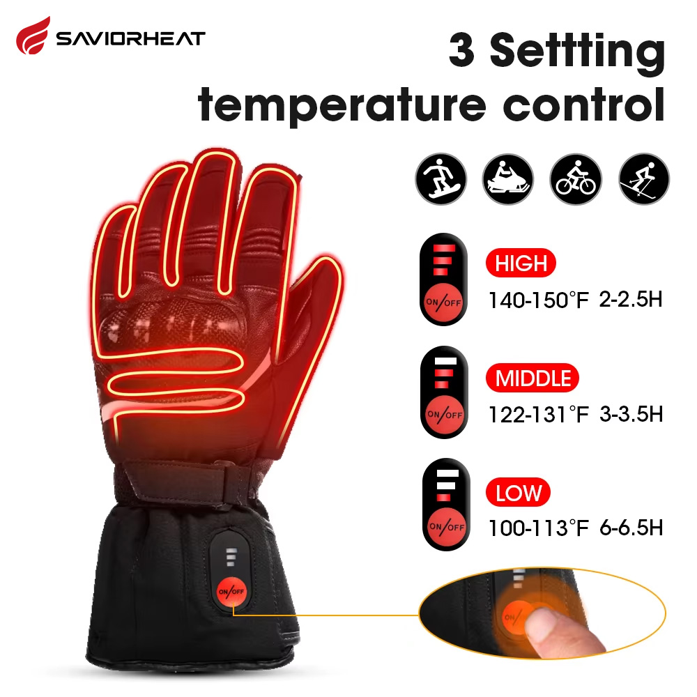 Savior Heat 100% Waterproof Mo - Motorcycle Gear Gloves recension och pris