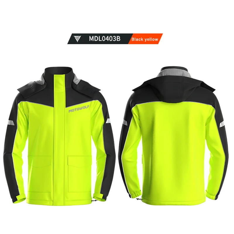 MOTOWOLF Motorcycle Raincoat A - Motorcycle Gear Rain recension och pris