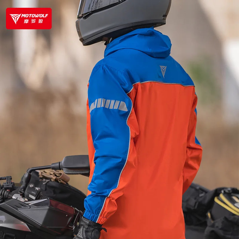 MOTOWOLF Motorcycle Raincoat A - Motorcycle Gear Rain recension och pris