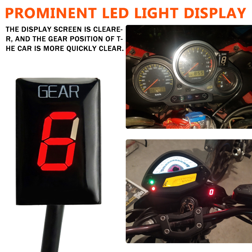 1-6 Gear Indicator For Kawasak - Motorcycle Gear Used recension och pris