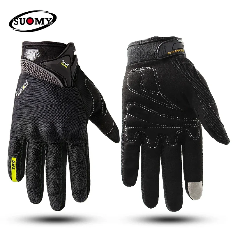 SUOMY Breathable Full Finger R - Motorcycle Gear Gloves recension och pris