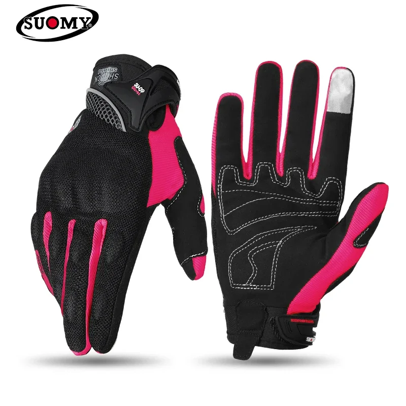 SUOMY Breathable Full Finger R - Motorcycle Gear Gloves recension och pris