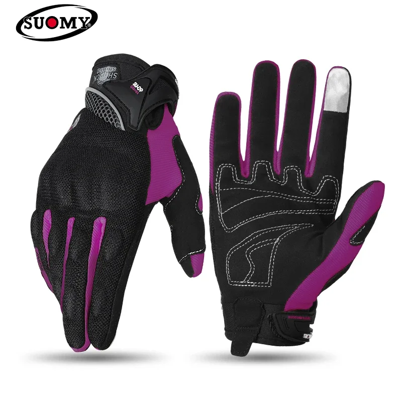SUOMY Breathable Full Finger R - Motorcycle Gear Gloves recension och pris
