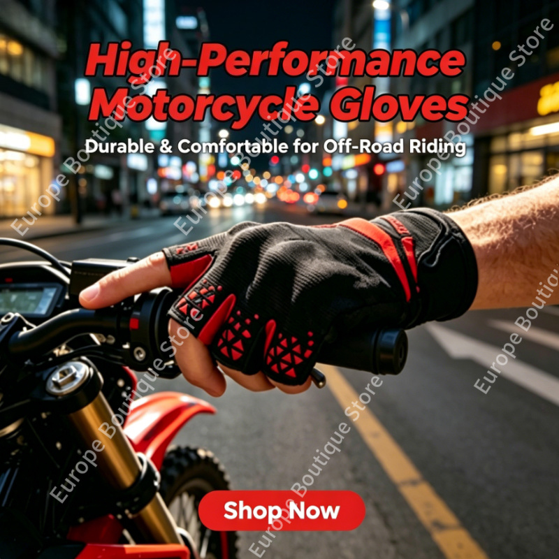 2026 NEW Men Women Summer Half - Motorcycle Gear Gloves recension och pris