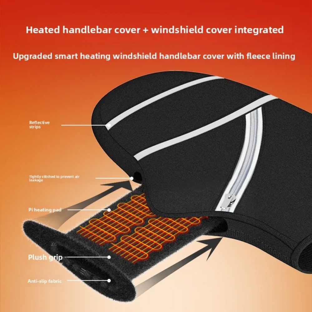 Motorcycle Handlebar Covers Wi - Motorcycle Gear Gloves recension och pris
